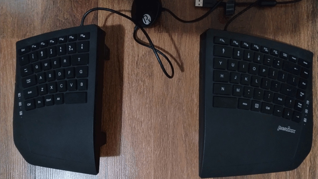 Picture of the Periboard 524B, with tenting legs, shot from above